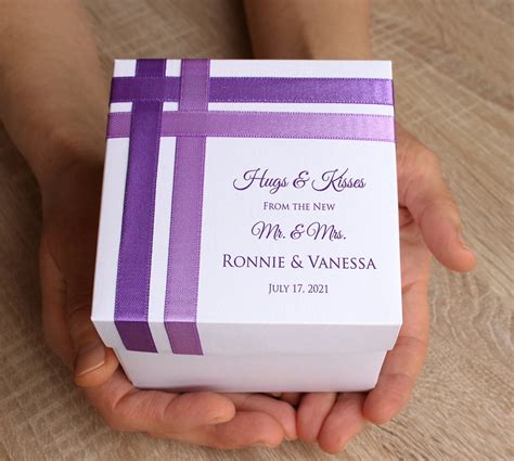 metal wedding favor boxes|wedding favor boxes 4x4x4.